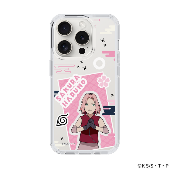 スリムプロテクションケース［ NARUTO-ナルト- 疾風伝 - ステッカー - 春野サクラ ］