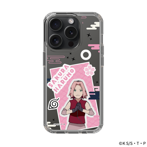 スリムプロテクションケース［ NARUTO -ナルト- 疾風伝 - ステッカー - 春野サクラ ］