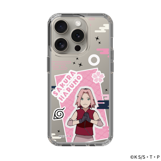 スリムプロテクションケース［ NARUTO -ナルト- 疾風伝 - ステッカー - 春野サクラ ］