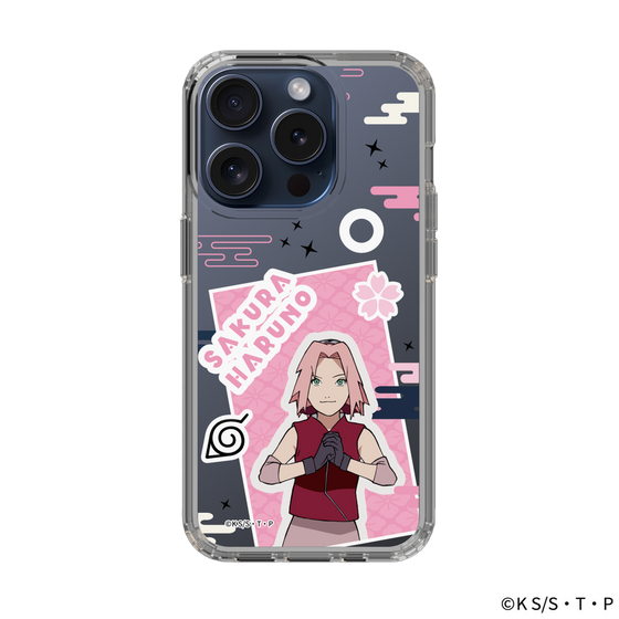 スリムプロテクションケース［ NARUTO -ナルト- 疾風伝 - ステッカー - 春野サクラ ］