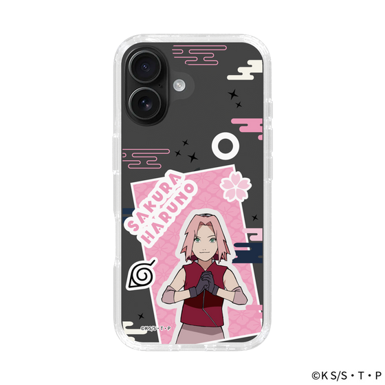 スリムプロテクションケース［ NARUTO -ナルト- 疾風伝 - ステッカー - 春野サクラ ］