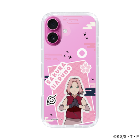スリムプロテクションケース［ NARUTO -ナルト- 疾風伝 - ステッカー - 春野サクラ ］