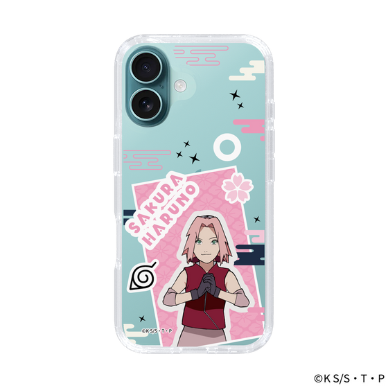 スリムプロテクションケース［ NARUTO -ナルト- 疾風伝 - ステッカー - 春野サクラ ］