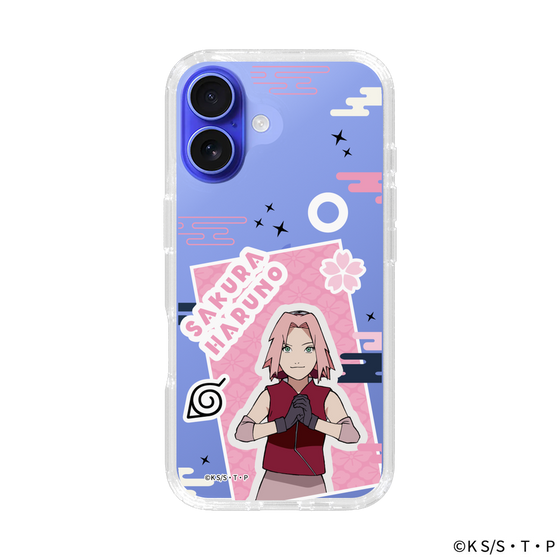 スリムプロテクションケース［ NARUTO -ナルト- 疾風伝 - ステッカー - 春野サクラ ］