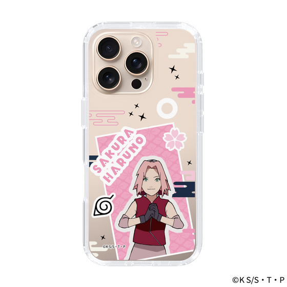 スリムプロテクションケース［ NARUTO -ナルト- 疾風伝 - ステッカー - 春野サクラ ］