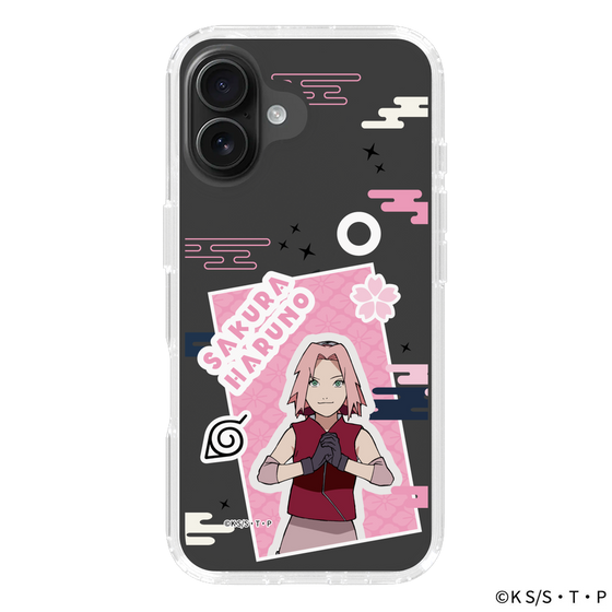 スリムプロテクションケース［ NARUTO -ナルト- 疾風伝 - ステッカー - 春野サクラ ］