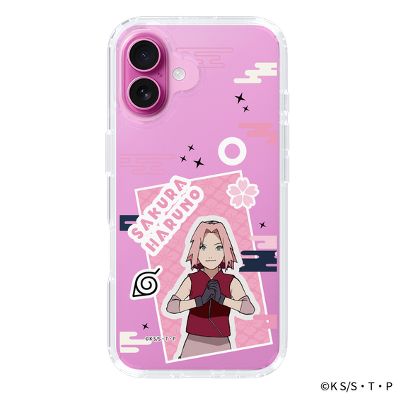 スリムプロテクションケース［ NARUTO -ナルト- 疾風伝 - ステッカー - 春野サクラ ］