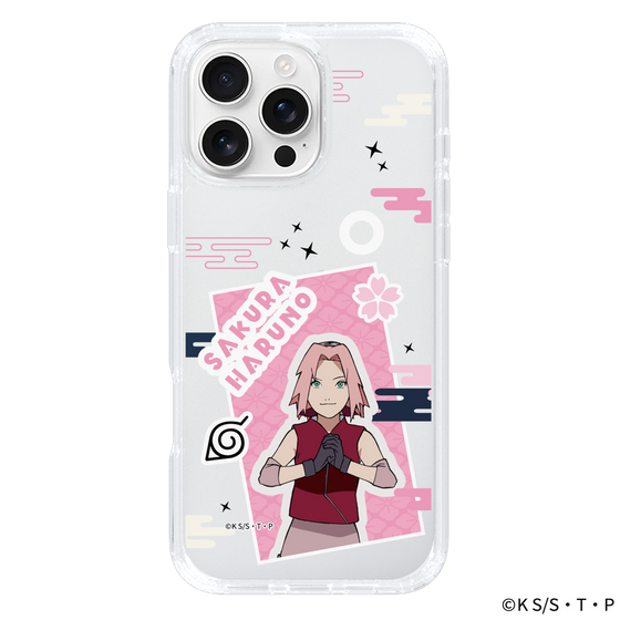 スリムプロテクションケース［ NARUTO-ナルト- 疾風伝 - ステッカー - 春野サクラ ］