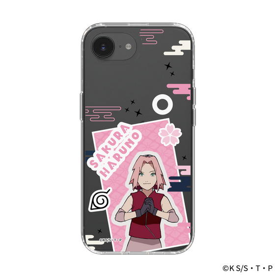 スリムプロテクションケース［ NARUTO -ナルト- 疾風伝 - ステッカー - 春野サクラ ］