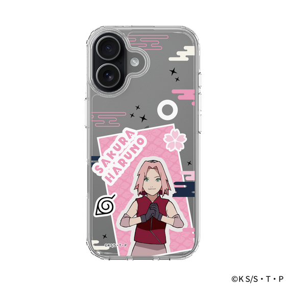 スリムプロテクションケース［ NARUTO -ナルト- 疾風伝 - ステッカー - 春野サクラ ］