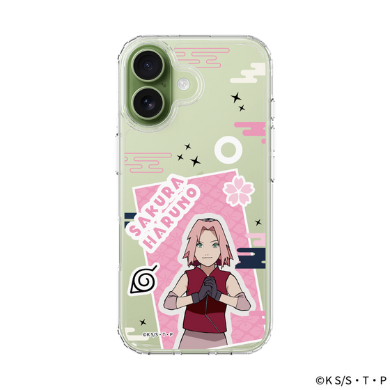 スリムプロテクションケース［ NARUTO -ナルト- 疾風伝 - ステッカー - 春野サクラ ］