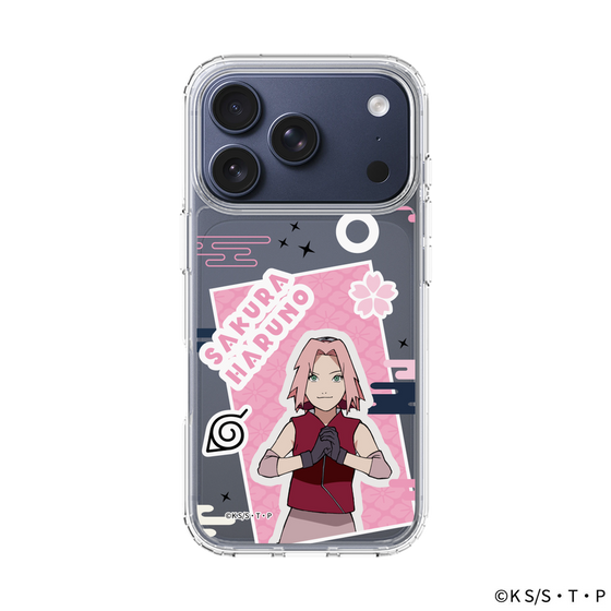 スリムプロテクションケース［ NARUTO -ナルト- 疾風伝 - ステッカー - 春野サクラ ］