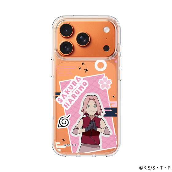 スリムプロテクションケース［ NARUTO -ナルト- 疾風伝 - ステッカー - 春野サクラ ］