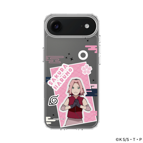 スリムプロテクションケース［ NARUTO -ナルト- 疾風伝 - ステッカー - 春野サクラ ］