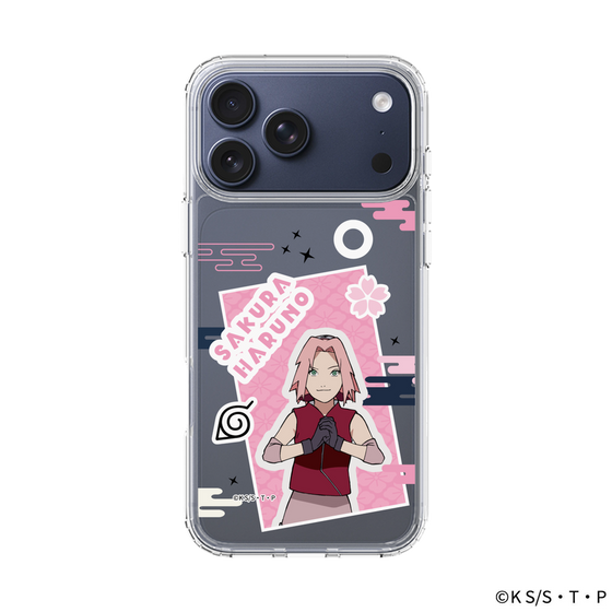 スリムプロテクションケース［ NARUTO -ナルト- 疾風伝 - ステッカー - 春野サクラ ］