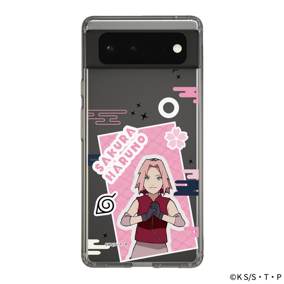 スリムプロテクションケース［ NARUTO -ナルト- 疾風伝 - ステッカー - 春野サクラ ］