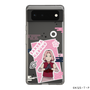 スリムプロテクションケース［ NARUTO -ナルト- 疾風伝 - ステッカー - 春野サクラ ］