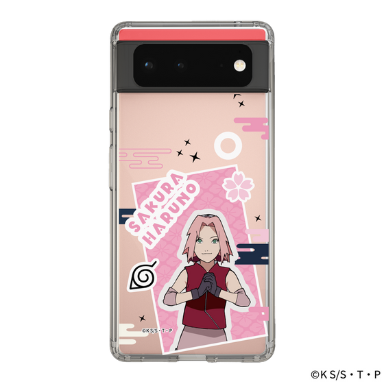 スリムプロテクションケース［ NARUTO -ナルト- 疾風伝 - ステッカー - 春野サクラ ］