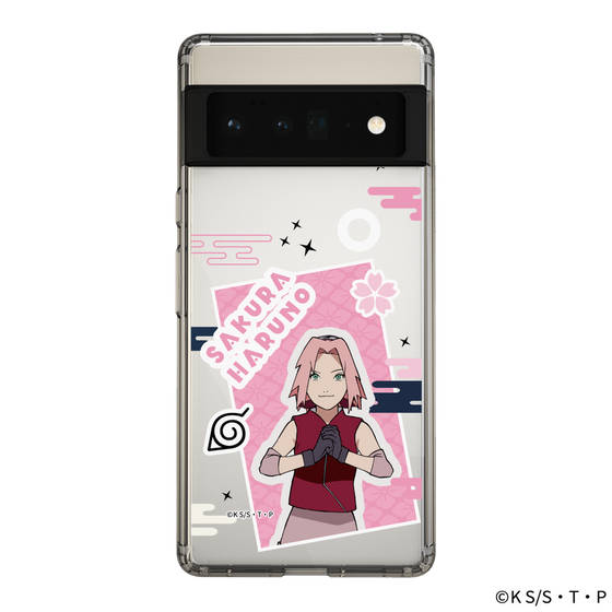 スリムプロテクションケース［ NARUTO -ナルト- 疾風伝 - ステッカー - 春野サクラ ］