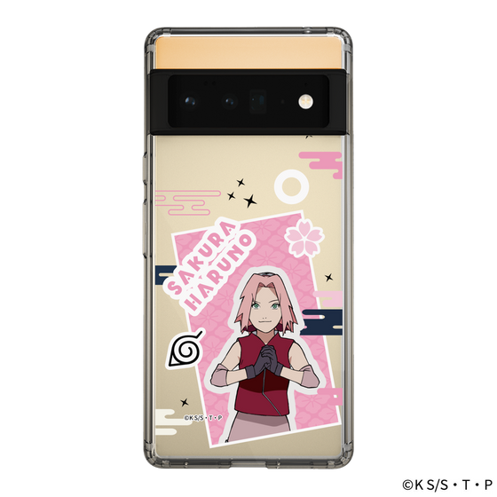 スリムプロテクションケース［ NARUTO -ナルト- 疾風伝 - ステッカー - 春野サクラ ］