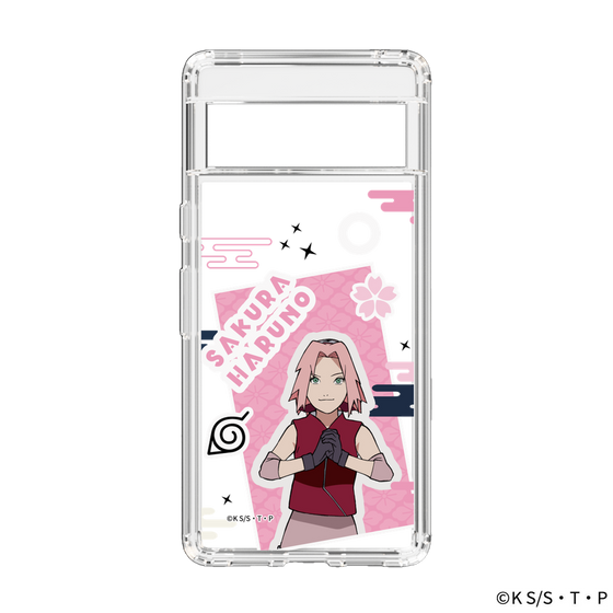 スリムプロテクションケース［ NARUTO -ナルト- 疾風伝 - ステッカー - 春野サクラ ］