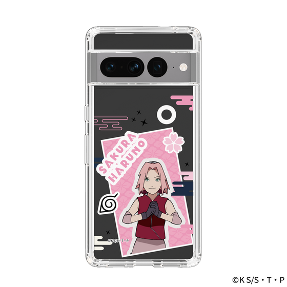 スリムプロテクションケース［ NARUTO -ナルト- 疾風伝 - ステッカー - 春野サクラ ］