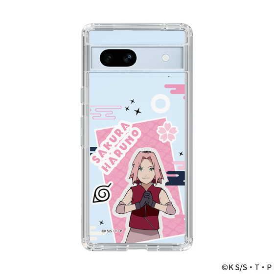 スリムプロテクションケース［ NARUTO -ナルト- 疾風伝 - ステッカー - 春野サクラ ］