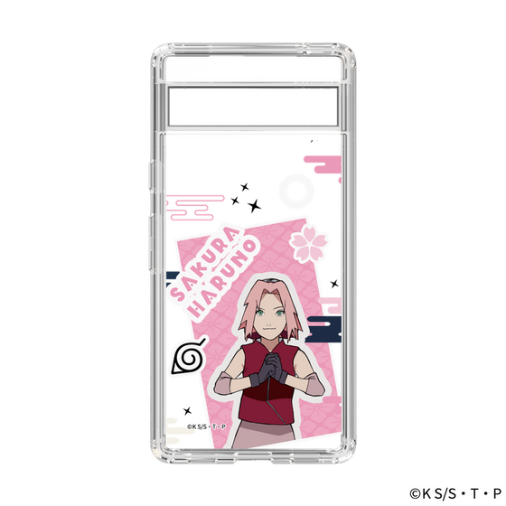スリムプロテクションケース［ NARUTO -ナルト- 疾風伝 - ステッカー - 春野サクラ ］