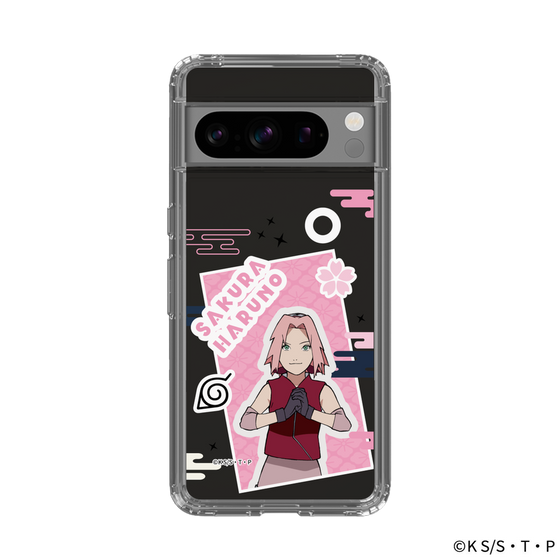 スリムプロテクションケース［ NARUTO -ナルト- 疾風伝 - ステッカー - 春野サクラ ］