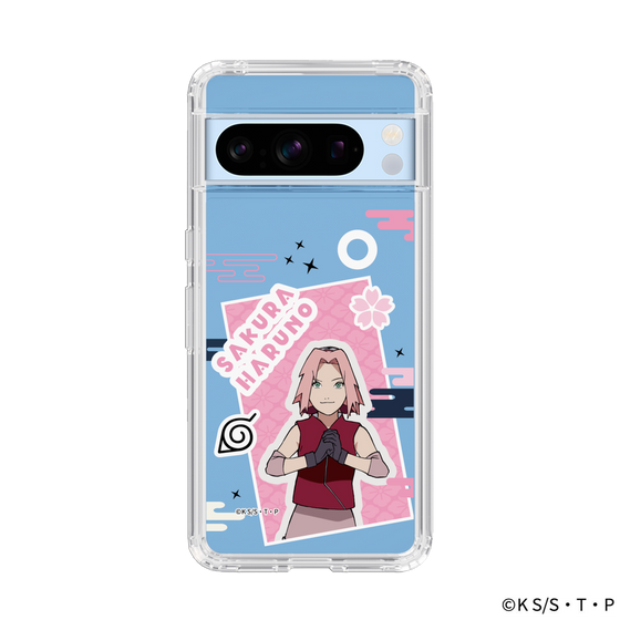 スリムプロテクションケース［ NARUTO -ナルト- 疾風伝 - ステッカー - 春野サクラ ］