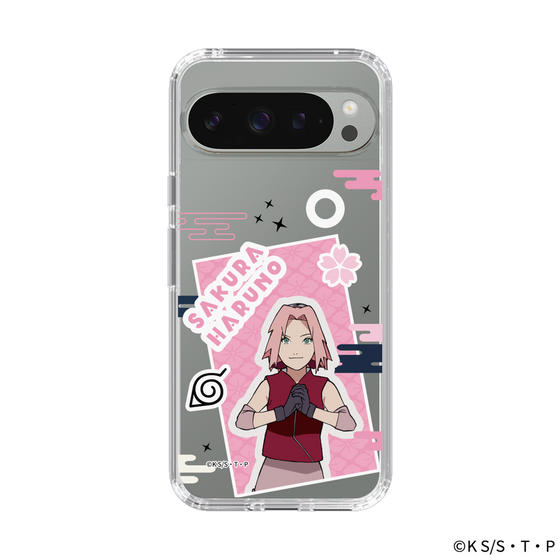 スリムプロテクションケース［ NARUTO -ナルト- 疾風伝 - ステッカー - 春野サクラ ］