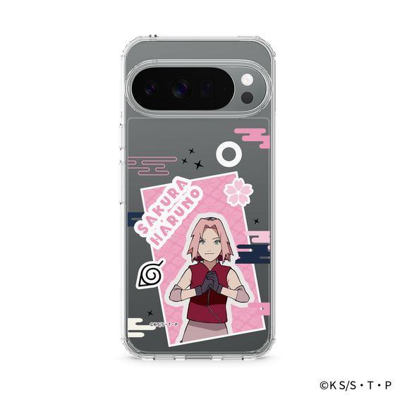 スリムプロテクションケース［ NARUTO -ナルト- 疾風伝 - ステッカー - 春野サクラ ］