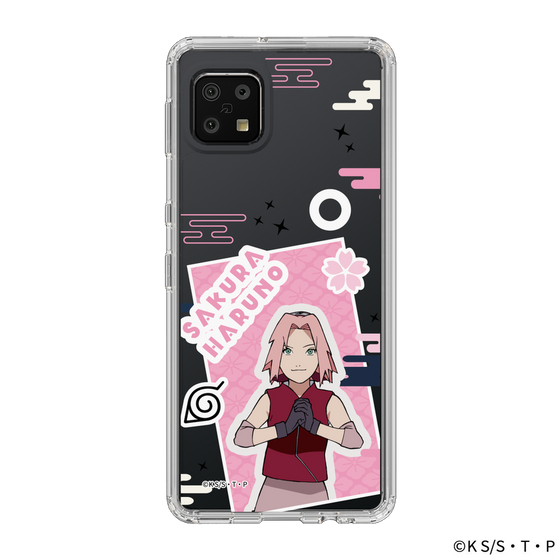 スリムプロテクションケース［ NARUTO -ナルト- 疾風伝 - ステッカー - 春野サクラ ］