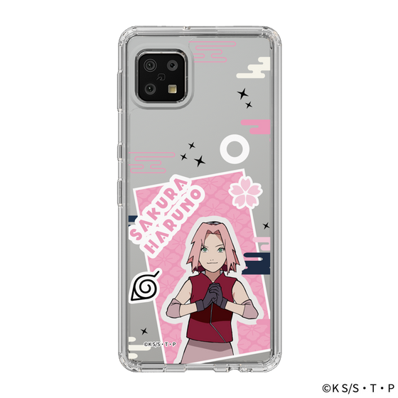 スリムプロテクションケース［ NARUTO -ナルト- 疾風伝 - ステッカー - 春野サクラ ］