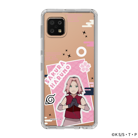 スリムプロテクションケース［ NARUTO -ナルト- 疾風伝 - ステッカー - 春野サクラ ］