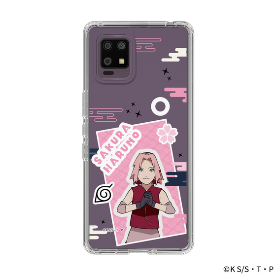 スリムプロテクションケース［ NARUTO -ナルト- 疾風伝 - ステッカー - 春野サクラ ］