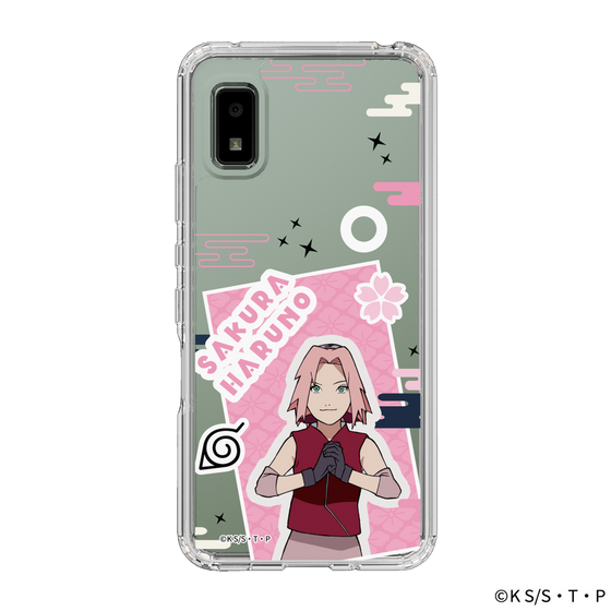 スリムプロテクションケース［ NARUTO -ナルト- 疾風伝 - ステッカー - 春野サクラ ］