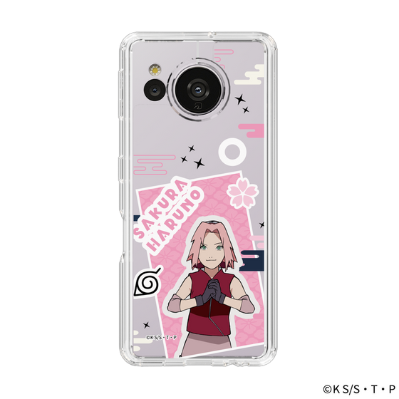 スリムプロテクションケース［ NARUTO -ナルト- 疾風伝 - ステッカー - 春野サクラ ］