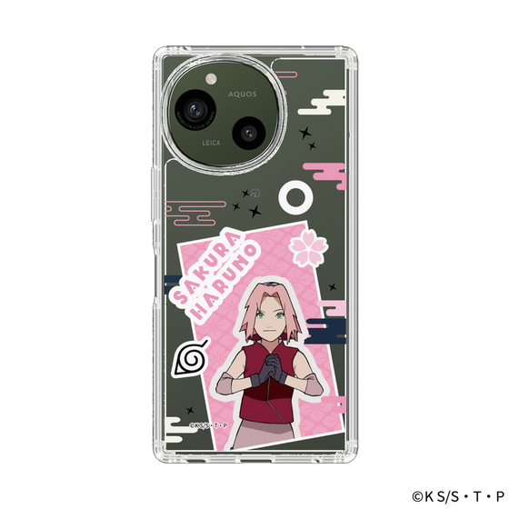 スリムプロテクションケース［ NARUTO -ナルト- 疾風伝 - ステッカー - 春野サクラ ］