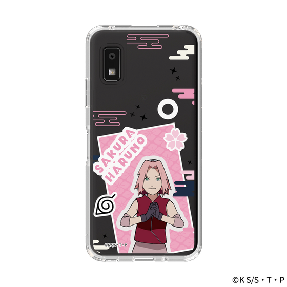 スリムプロテクションケース［ NARUTO -ナルト- 疾風伝 - ステッカー - 春野サクラ ］