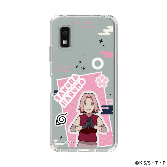 スリムプロテクションケース［ NARUTO -ナルト- 疾風伝 - ステッカー - 春野サクラ ］