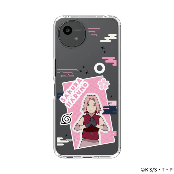 スリムプロテクションケース［ NARUTO -ナルト- 疾風伝 - ステッカー - 春野サクラ ］