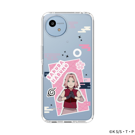 スリムプロテクションケース［ NARUTO -ナルト- 疾風伝 - ステッカー - 春野サクラ ］
