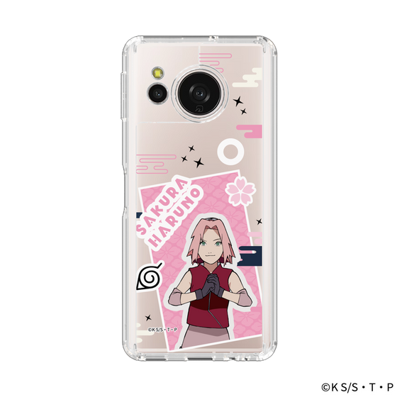 スリムプロテクションケース［ NARUTO -ナルト- 疾風伝 - ステッカー - 春野サクラ ］