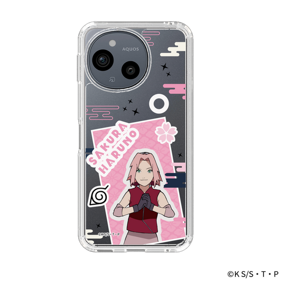 スリムプロテクションケース［ NARUTO -ナルト- 疾風伝 - ステッカー - 春野サクラ ］