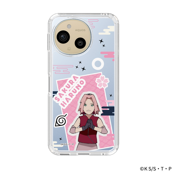 スリムプロテクションケース［ NARUTO -ナルト- 疾風伝 - ステッカー - 春野サクラ ］