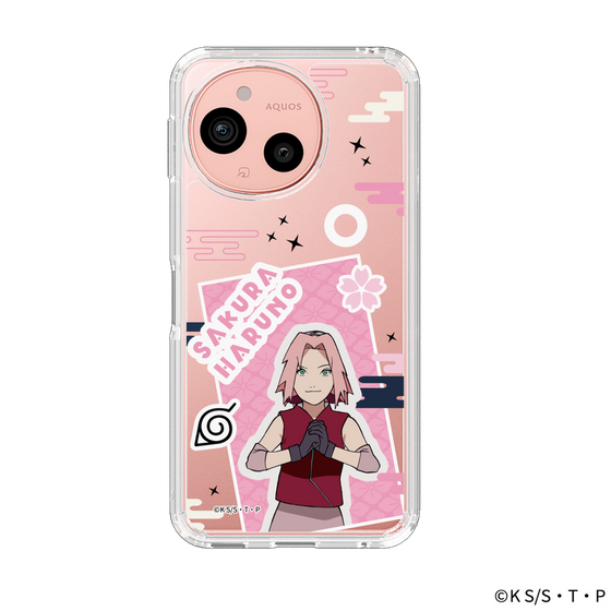 スリムプロテクションケース［ NARUTO -ナルト- 疾風伝 - ステッカー - 春野サクラ ］