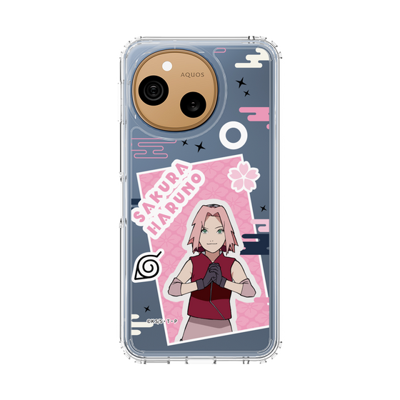 スリムプロテクションケース［ NARUTO -ナルト- 疾風伝 - ステッカー - 春野サクラ ］