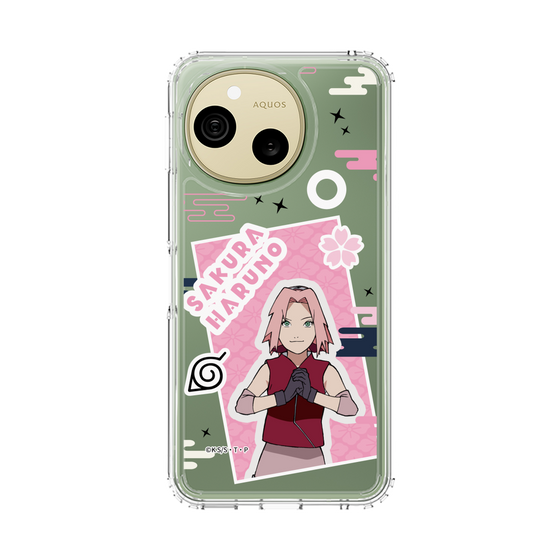 スリムプロテクションケース［ NARUTO -ナルト- 疾風伝 - ステッカー - 春野サクラ ］