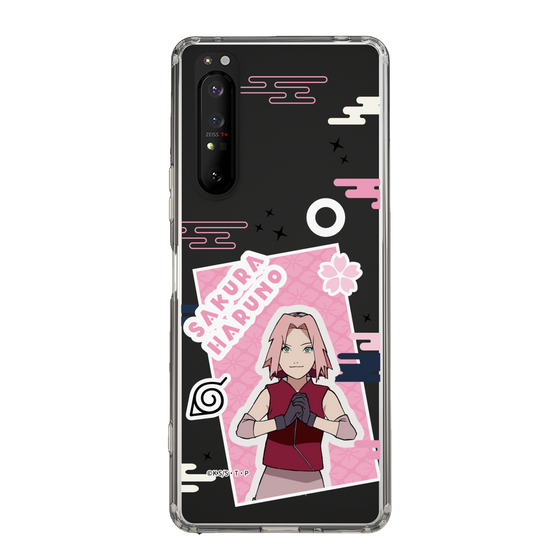 スリムプロテクションケース［ NARUTO -ナルト- 疾風伝 - ステッカー - 春野サクラ ］